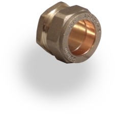 8mm COMPRESSION END CAP gas brass fitting CX-8-93A3